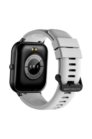 Silicone Horloge - Grijs en zwart