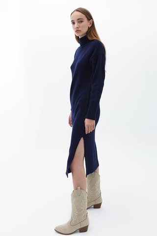 Trui-jurk - Marineblauw