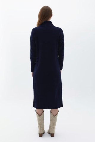 Trui-jurk - Marineblauw
