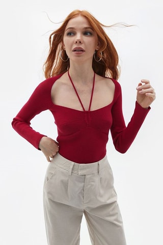 Trui - Bordeauxrood