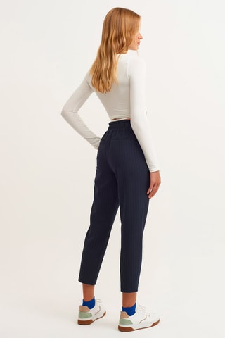 7/8 Chino Marineblauw