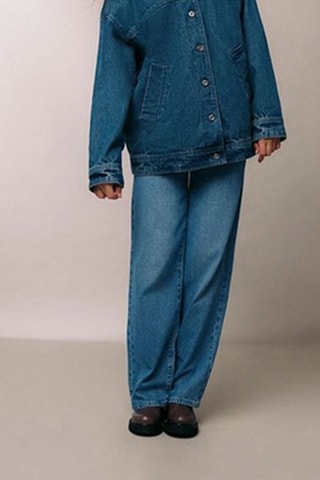 Straight Jeans - Blauw