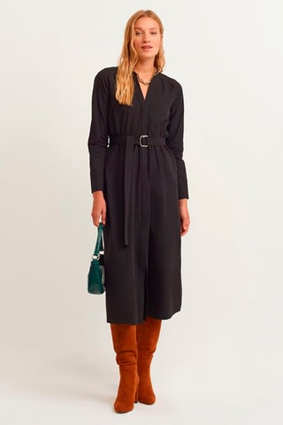 Robe midi Noir - réf litigieuse