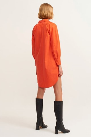 Blouse-jurk - Oranje