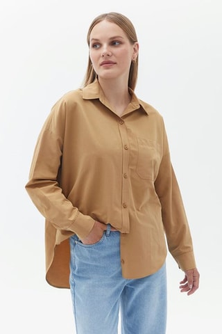Blouse - Bruin