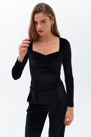 Top - Zwart