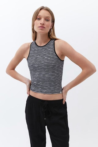 Crop Top - Zwart
