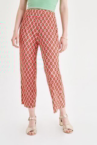 7/8 Plissébroek - Rood