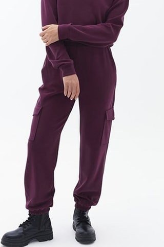 Joggingbroek - Bordeauxrood