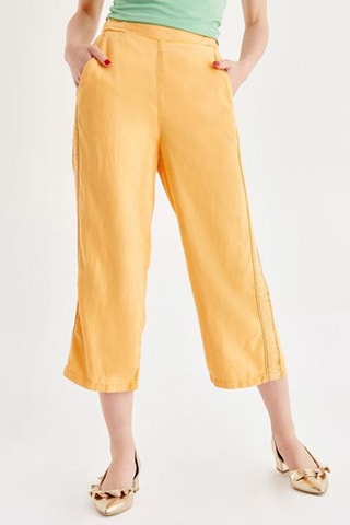 7/8 Broek - Geel