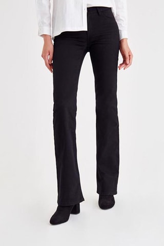 Broek Bootcut - Zwart