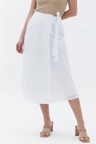 Wikkelrok Hoge Taille - Wit