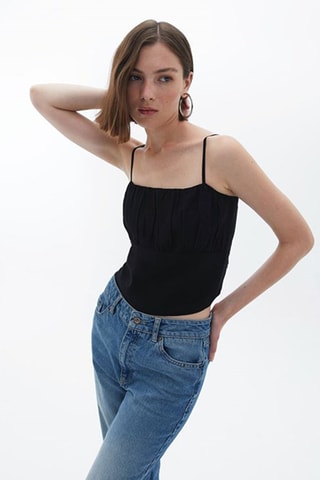 Top - Zwart