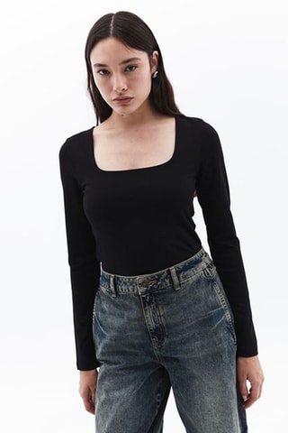 T-shirt - Zwart