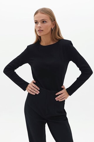 T-shirt - Zwart