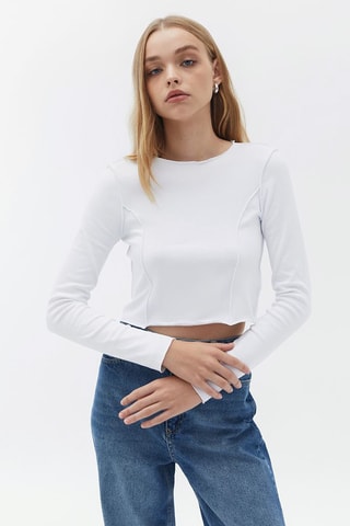 Crop Top - Wit