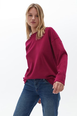 T-shirt - Bordeauxrood