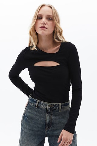 T-shirt - Zwart