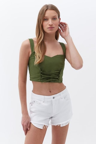 Crop Top - Groen