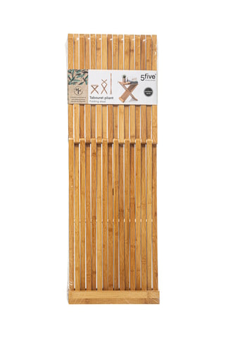 Tabouret pliant en bambou - Naturel