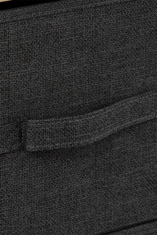 Meuble de rangement 5 tiroirs Tissa - Gris foncé - 45 x 114 x 30 cm