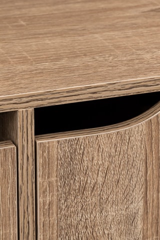 Etagère 6 portes - Beige - 67,5 x 100,5 x 32 cm