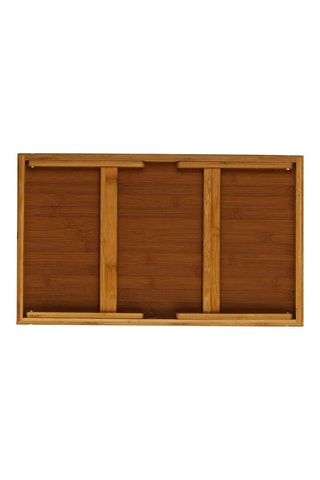 Plateau déjeuner en bambou - 50 x 30 x 6,5 cm - Naturel