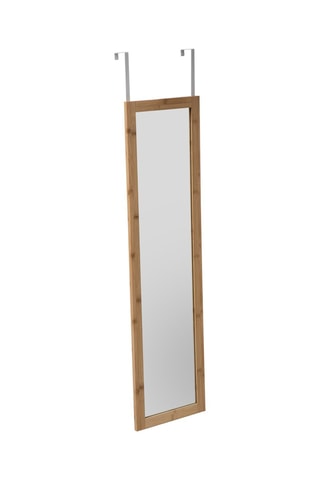 Miroir de porte - 35 x 1,5 x 114 cm - Marron