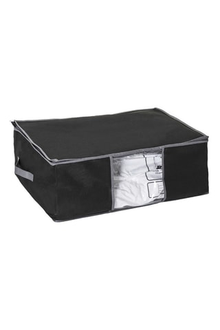 Sac de rangement sous vide et housse de protection - 60 x 45 x 25 cm - Noir