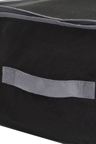Sac de rangement sous vide et housse de protection - 60 x 45 x 25 cm - Noir