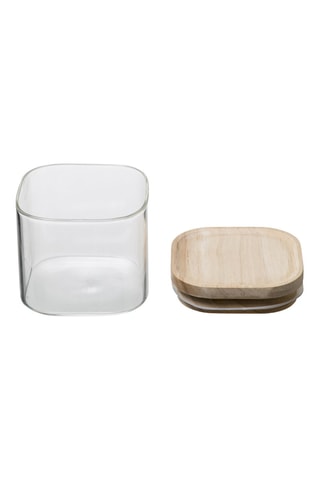 3 boîtes de conservation en verre borosilicate - 50 cl, 1 l et 1,8 l