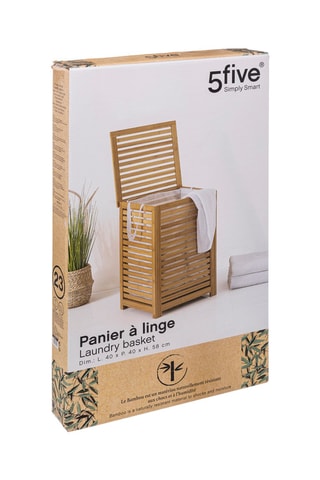 Panier à linge en bambou - 65 ml