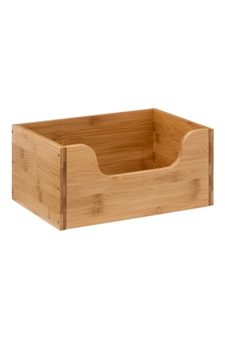 Panier en bambou - 31,5 x 15 x 21,5 cm