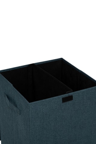 Panier à linge - Bleu foncé