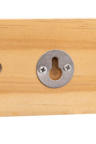 Porte-manteau en bois - 74 x 13,2 x 5,5 cm