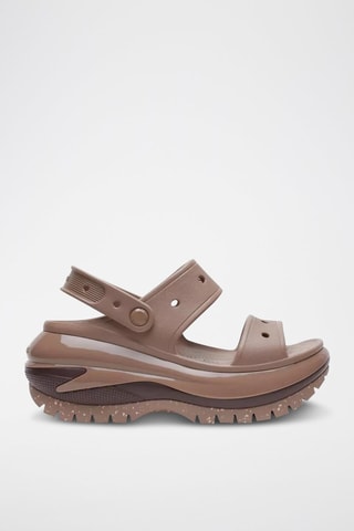 Sandales compensées Mega Crush - Marron