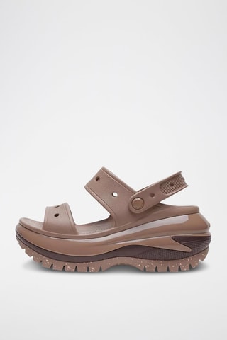 Sandales compensées Mega Crush - Marron