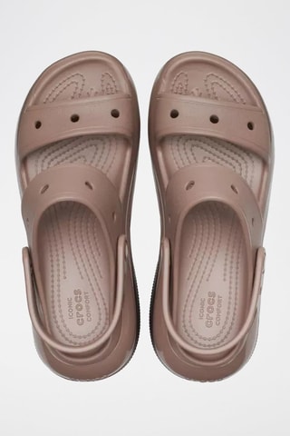 Sandales compensées Mega Crush - Marron