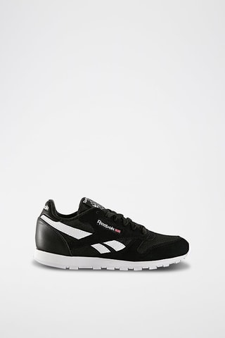 Sneakers Classic Leather - Noir et blanc