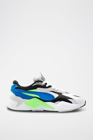 Sneakers RS-X3 Puzzle Wit en Blauw