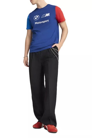 T-shirt BMW Motorsport LOGO - Bleu marine et rouge