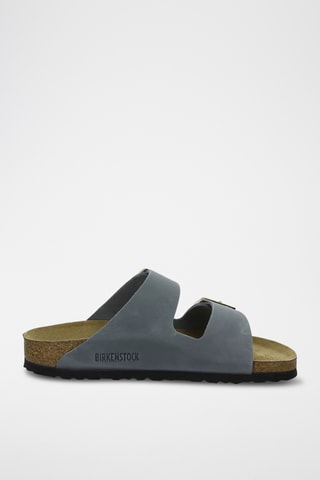 Mules en nubuck Arizona  - Bleu