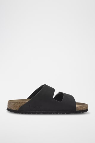 Mules en cuir Arizona - Noir