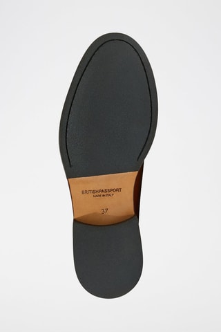 Derbys en cuir Regular Marron