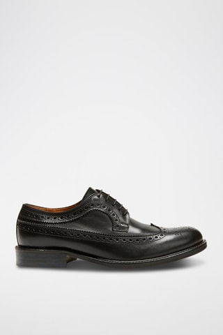 Derbys en cuir Regular Noir