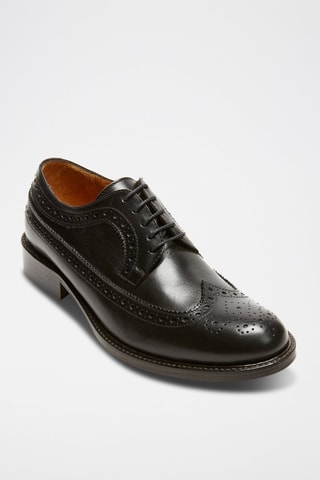 Derbys en cuir Regular Noir