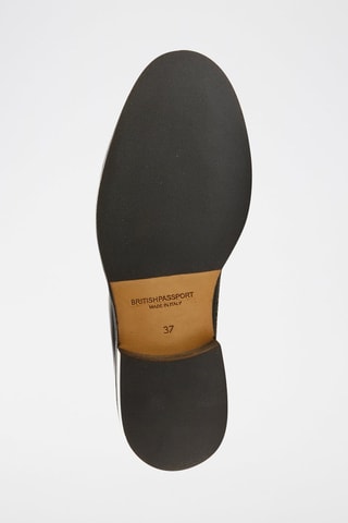Derbys en cuir Regular Noir