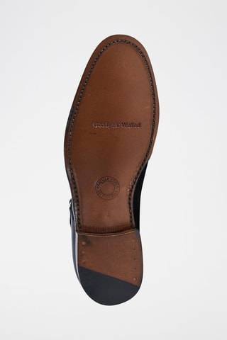 Derbys à boucles en cuir Regular Noir