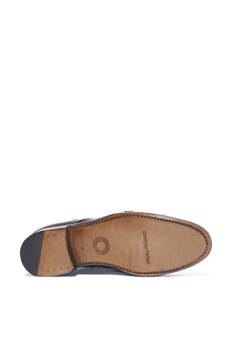 Derbys regular à boucle en cuir - Marron