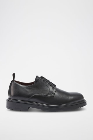 Derbys en cuir - Noir